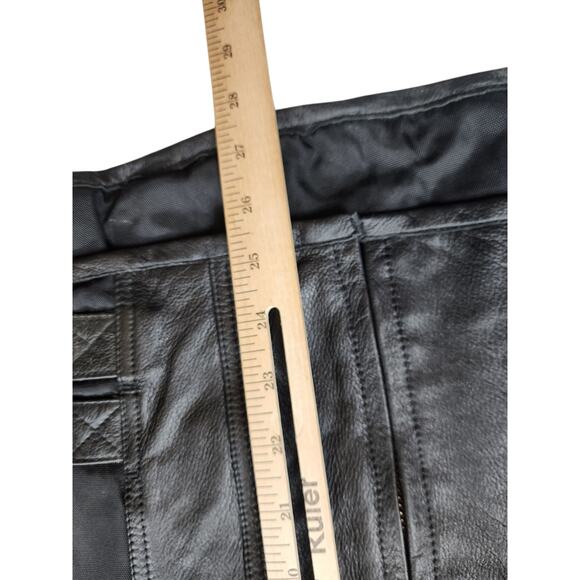 Hein Gericke Leather Motorcycle Jacket Womens 16 Protective Padded Biker Riding - Picture 6 of 16